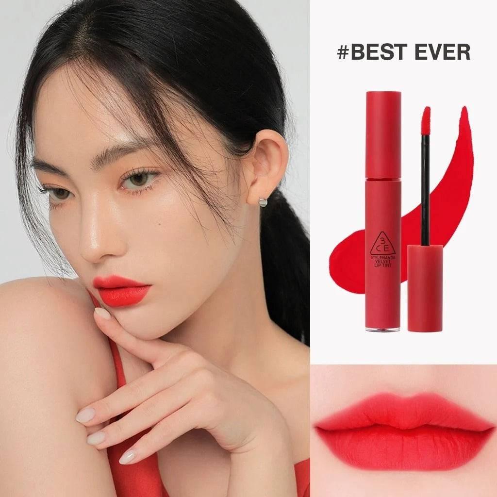 3CE Velvet Lip Tint 4g #BEST EVER-thekimyoung.com