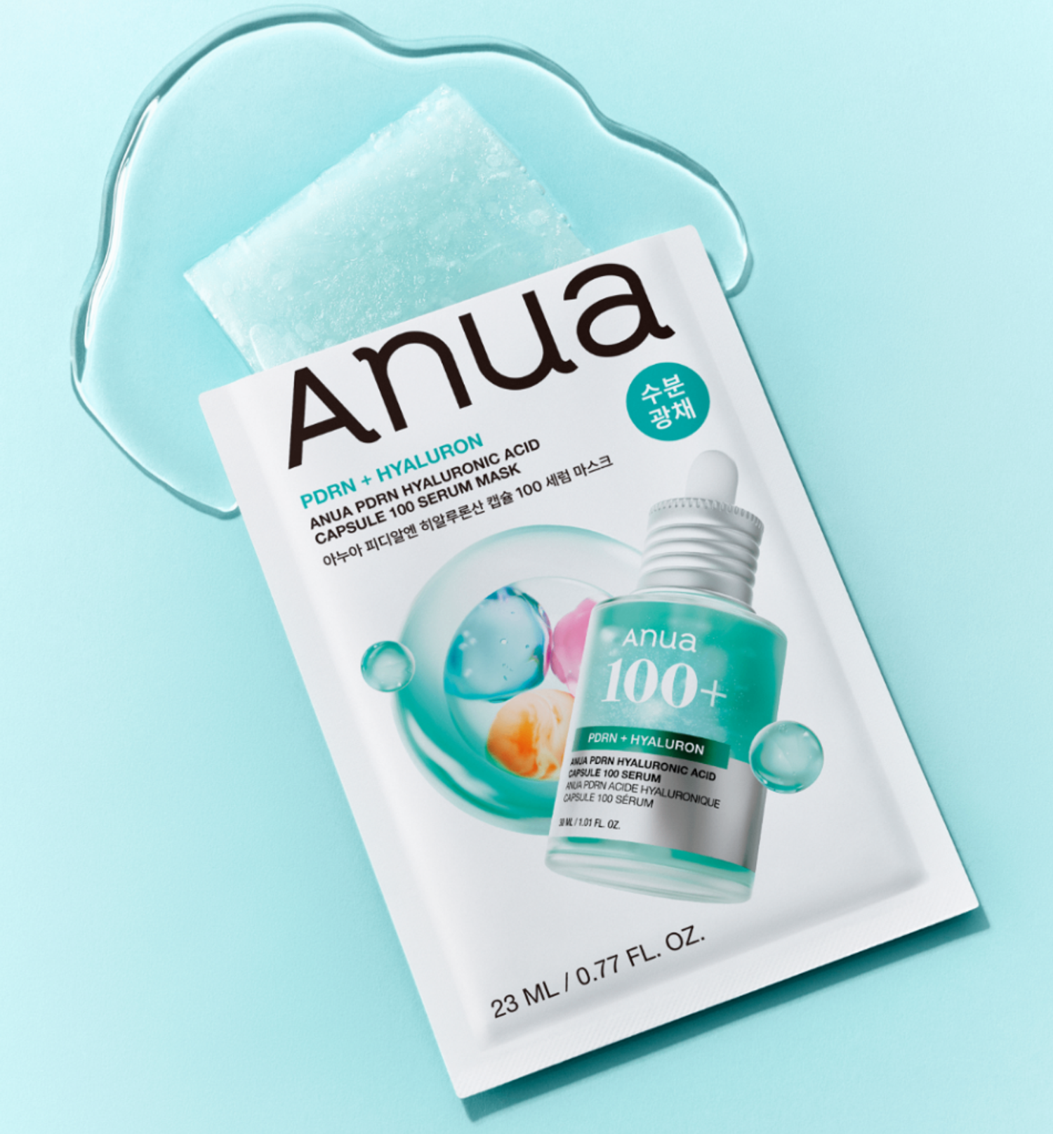 Anua - PDRN Hyaluronic Acid Capsule 100 Serum Mask (10 Pcs)-thekimyoung.com