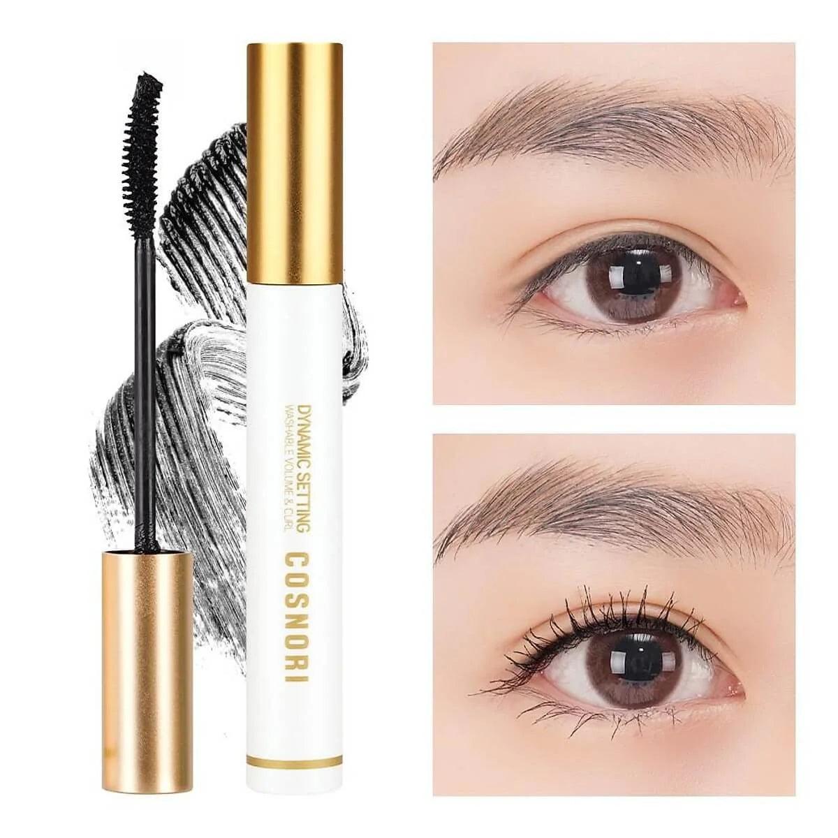 COSNORI Dynamic Setting Mascara Washable 7ml #Volume & Curl-thekimyoung.com