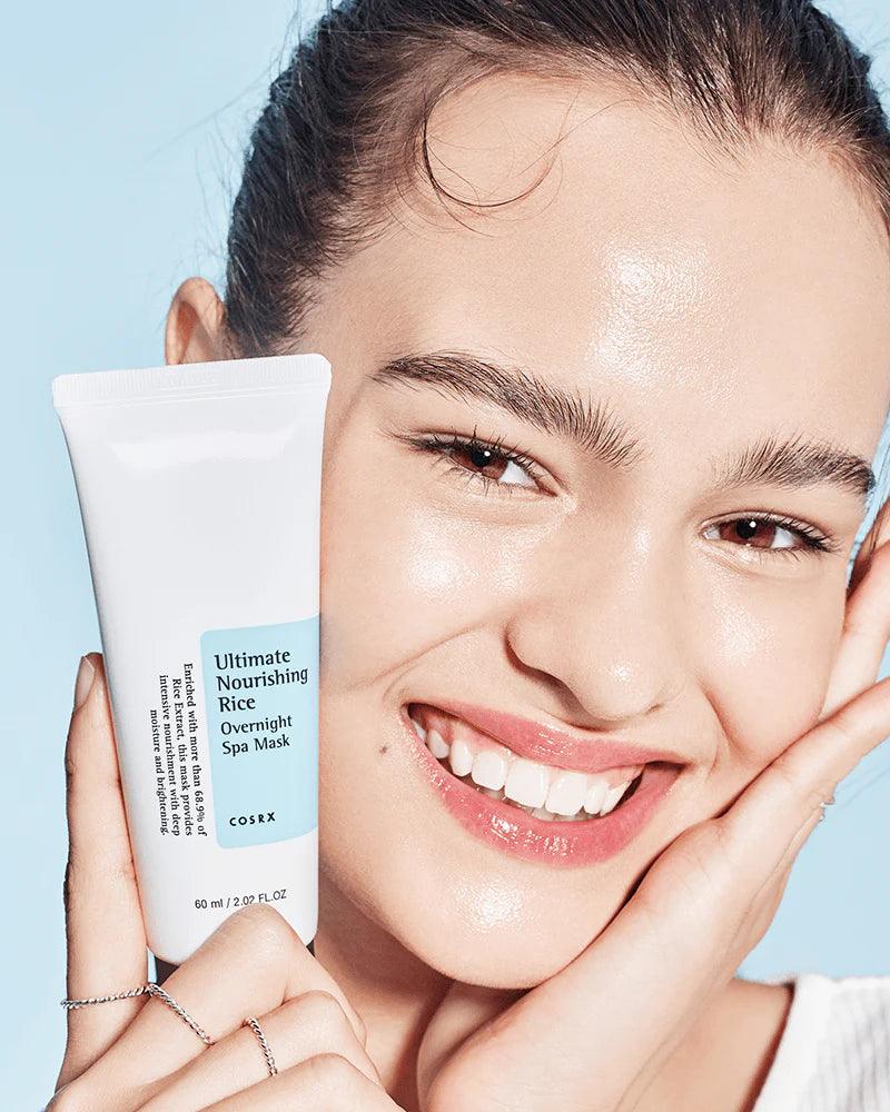 COSRX Ultimate Nourishing Rice Overnight Spa Mask 60ml-thekimyoung.com
