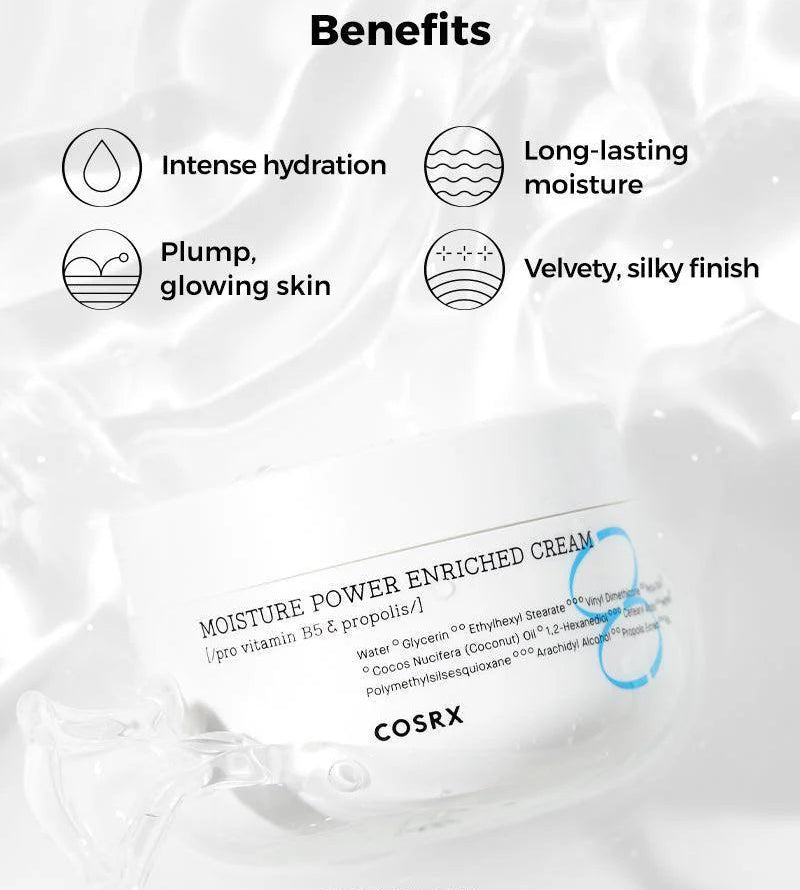 COSRX - Hydrium Moisture Power Enriched Cream (50ml)-thekimyoung.com