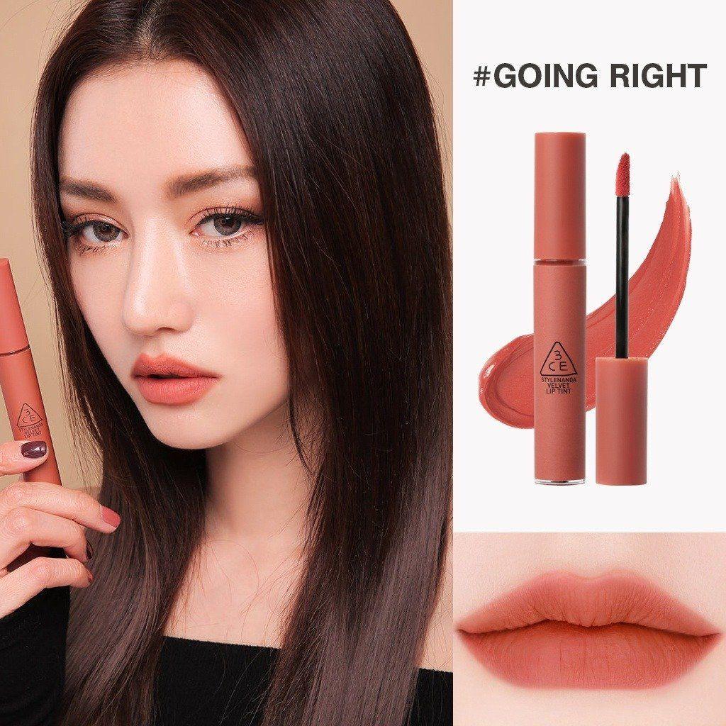 3CE Velvet Lip Tint 4g #GOING RIGHT-thekimyoung.com