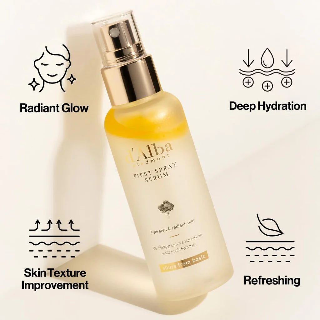 d'Alba White Truffle First Aromatic Spray Serum 120ml-thekimyoung.com