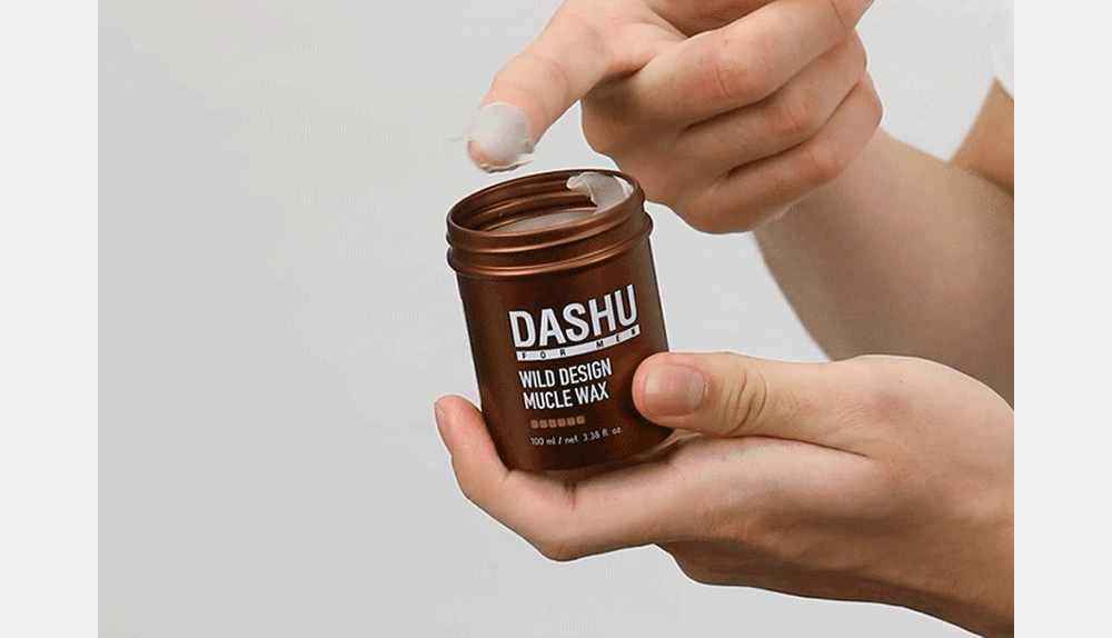 DASHU For Men Premium Wild Design Mucle Wax 100g-thekimyoung.com