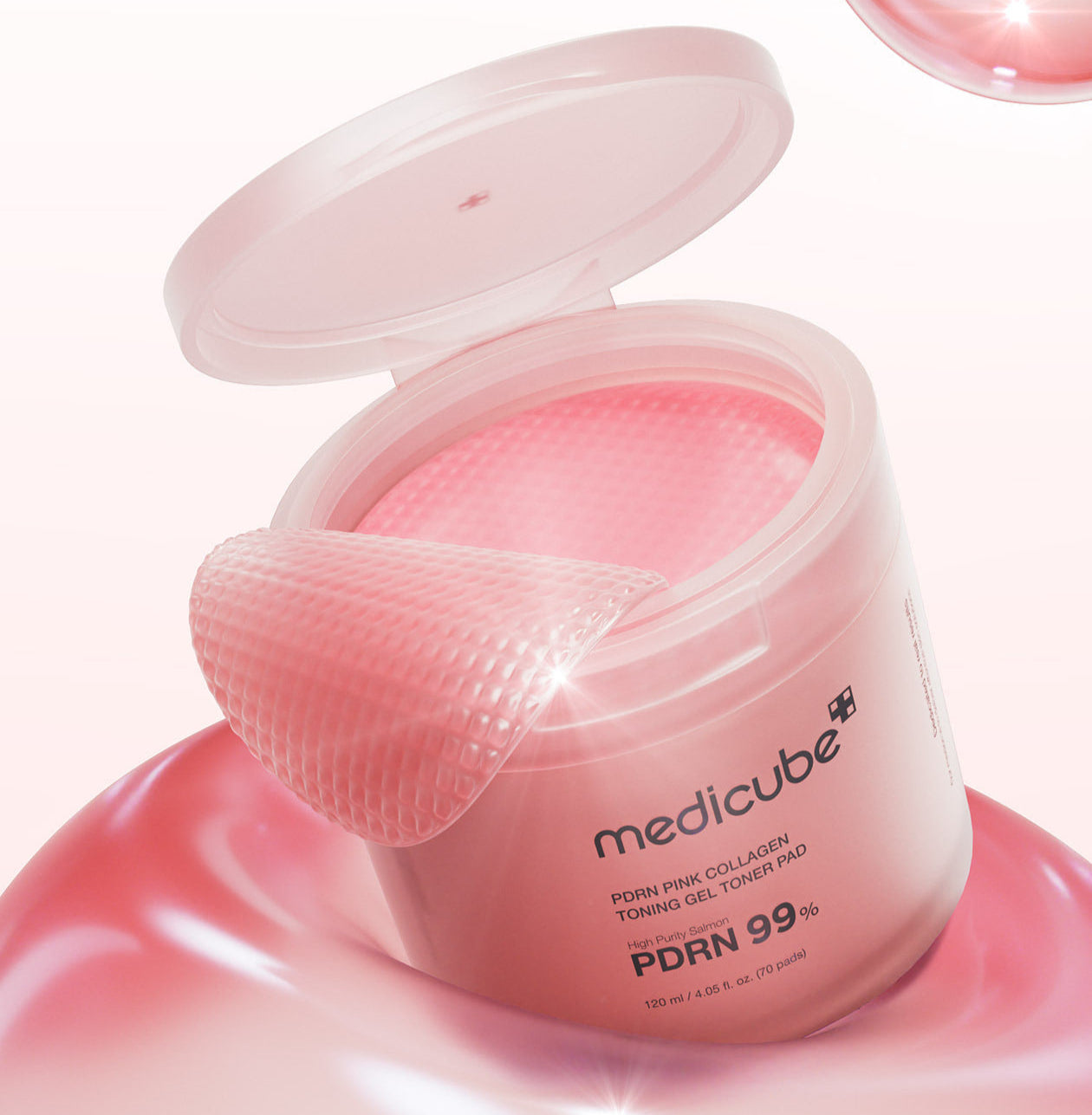 medicube PDRN Pink Collagen Toning Gel Toner Pad Toner Pad medicube