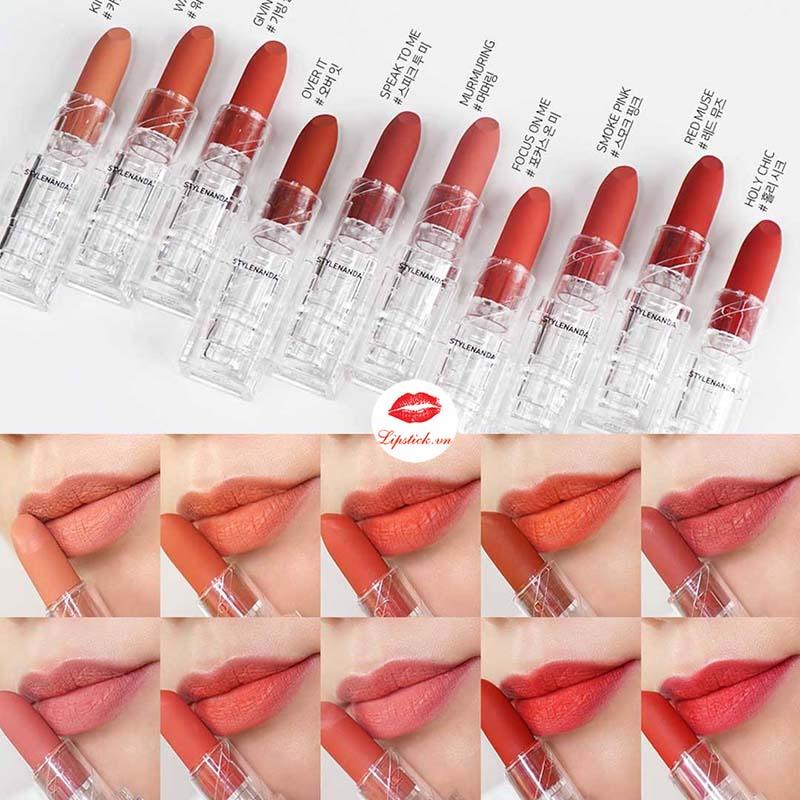 3CE Soft Matte Lipstick 3.5g (10 Colors) Lipstick 3CE