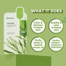 MEDIHEAL Tea Tree Essential Mask Sheet 10P-thekimyoung.com