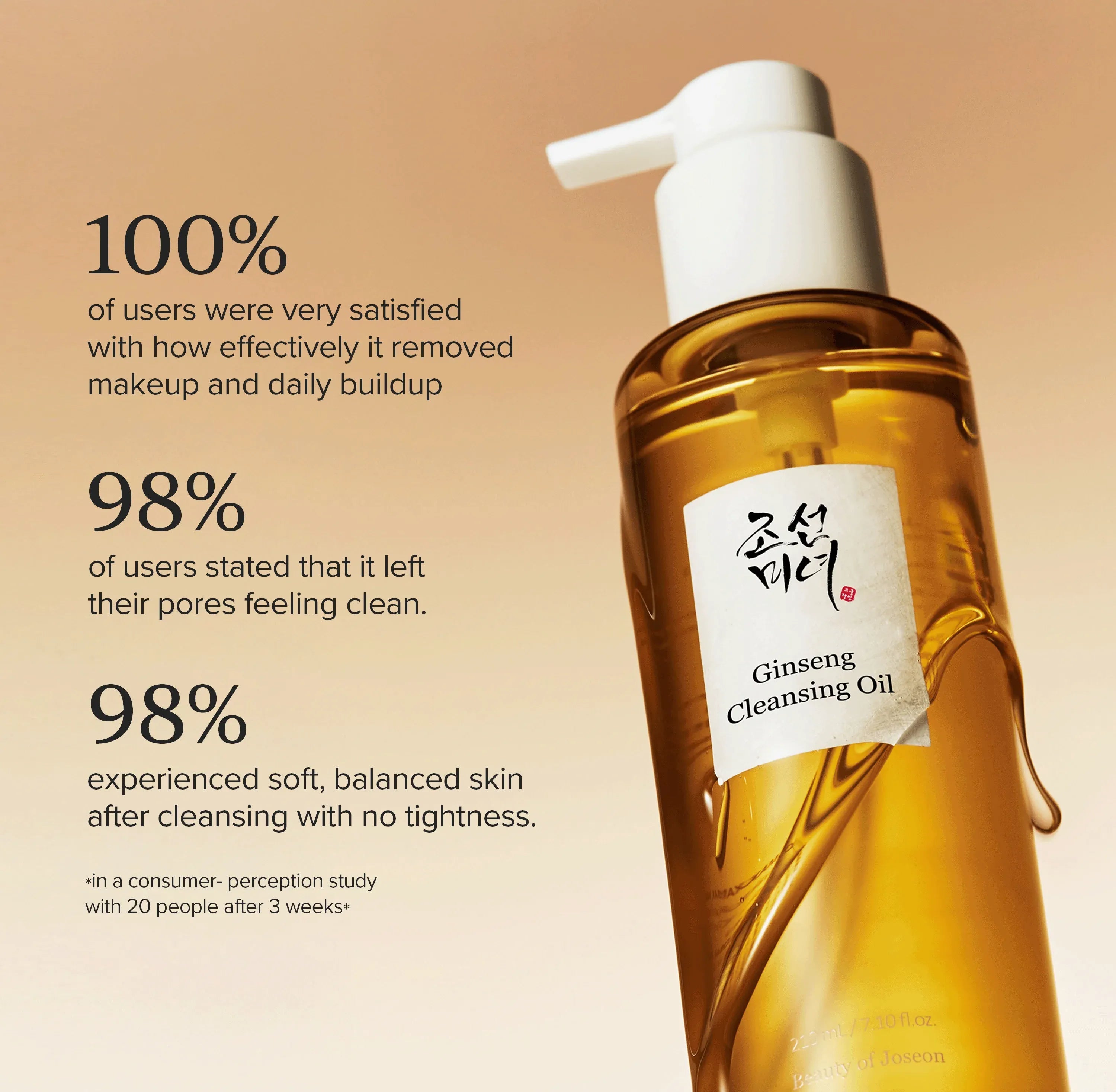 Beauty of Joseon - Ginseng Cleansing Oil (210ml)-thekimyoung.com