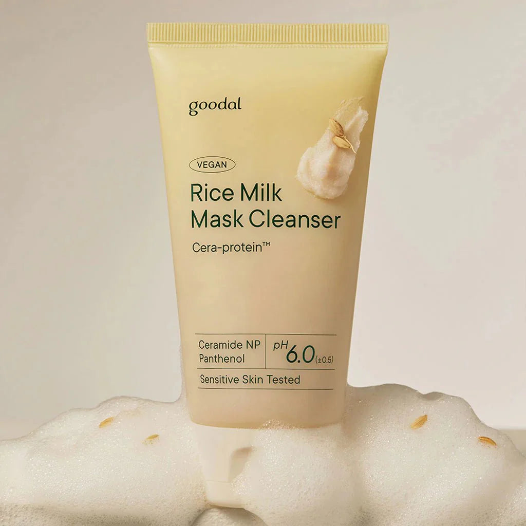 goodal Vegan Rice Milk Mask Cleanser 150ml-thekimyoung.com