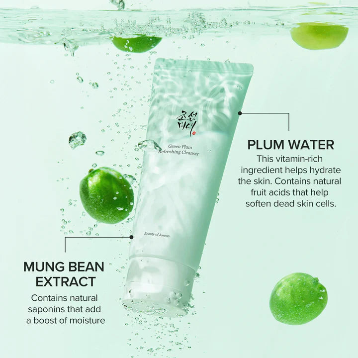 Beauty of Joseon - Green Plum Refreshing Cleanser 100ml-thekimyoung.com