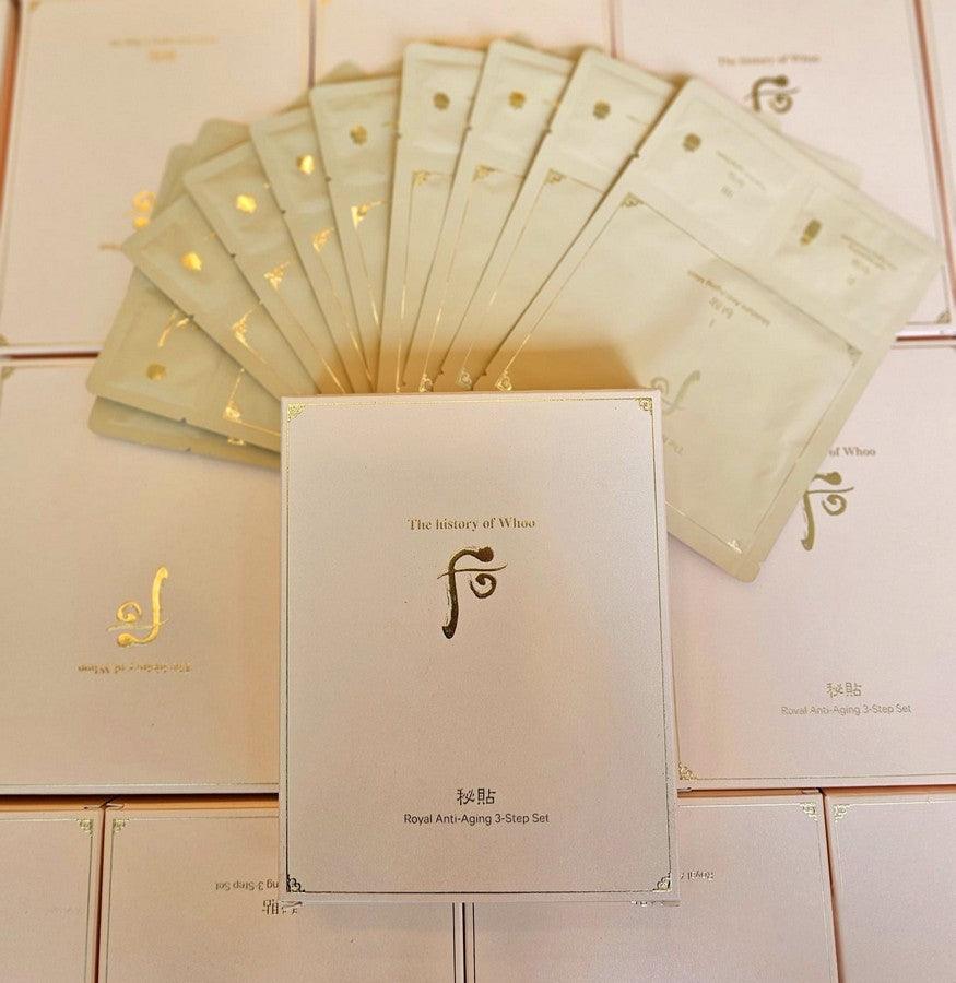 [The History of Whoo] BICHUP 3 STEP MOISTURE ANTI-AGING MASK 27g X 5ea-thekimyoung.com