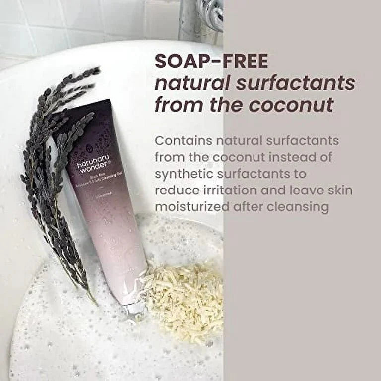 haruharu wonder - Black Rice Triple AHA Gentle Cleasing Gel (Unscented) 100ml-thekimyoung.com