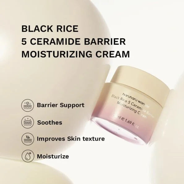 haruharu wonder - Black Rice 5 Ceramide Barrier Moisturizing Cream 50ml-thekimyoung.com