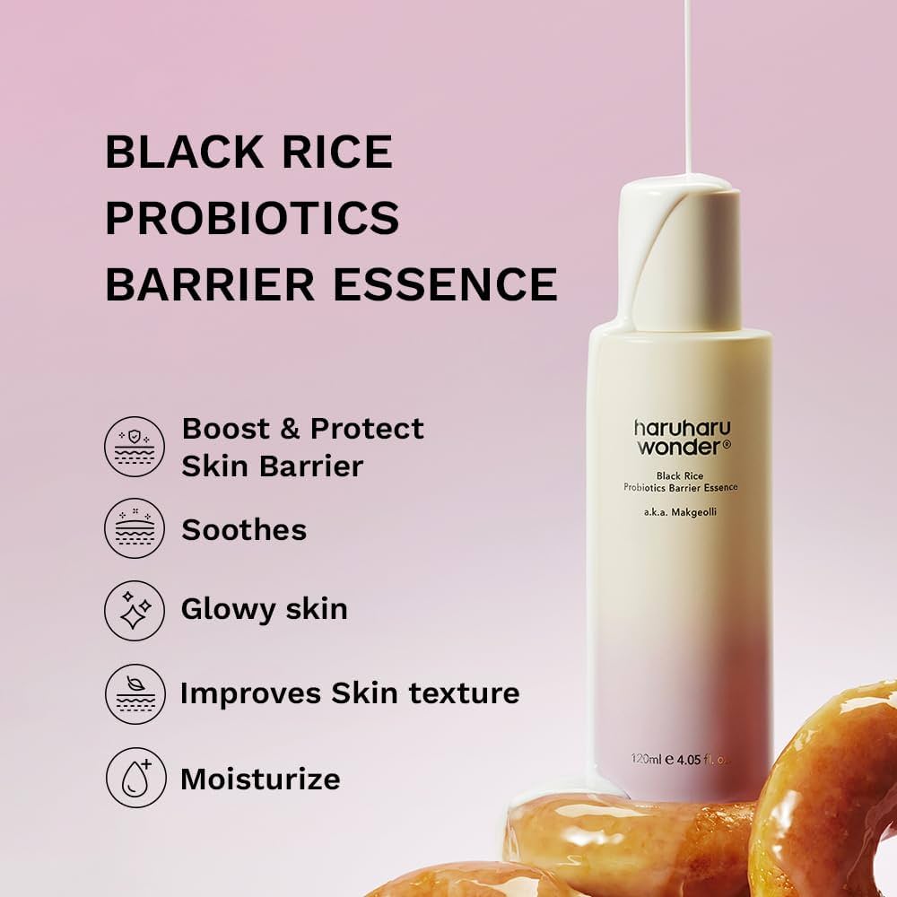 haruharu wonder - Black Rice Probiotics Barrier Essence 120ml-thekimyoung.com