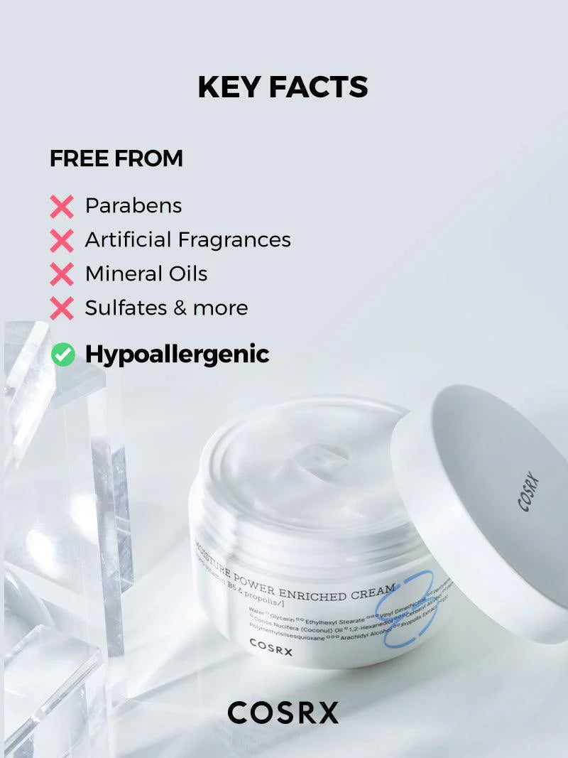 COSRX - Hydrium Moisture Power Enriched Cream (50ml)-thekimyoung.com