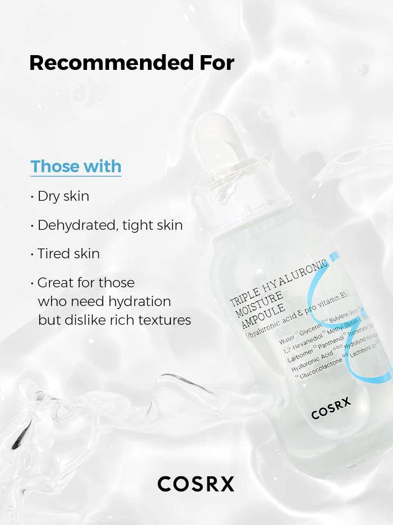 COSRX Hydrium Triple Hyaluronic Moisture Ampoule 40ml Ampoule COSRX