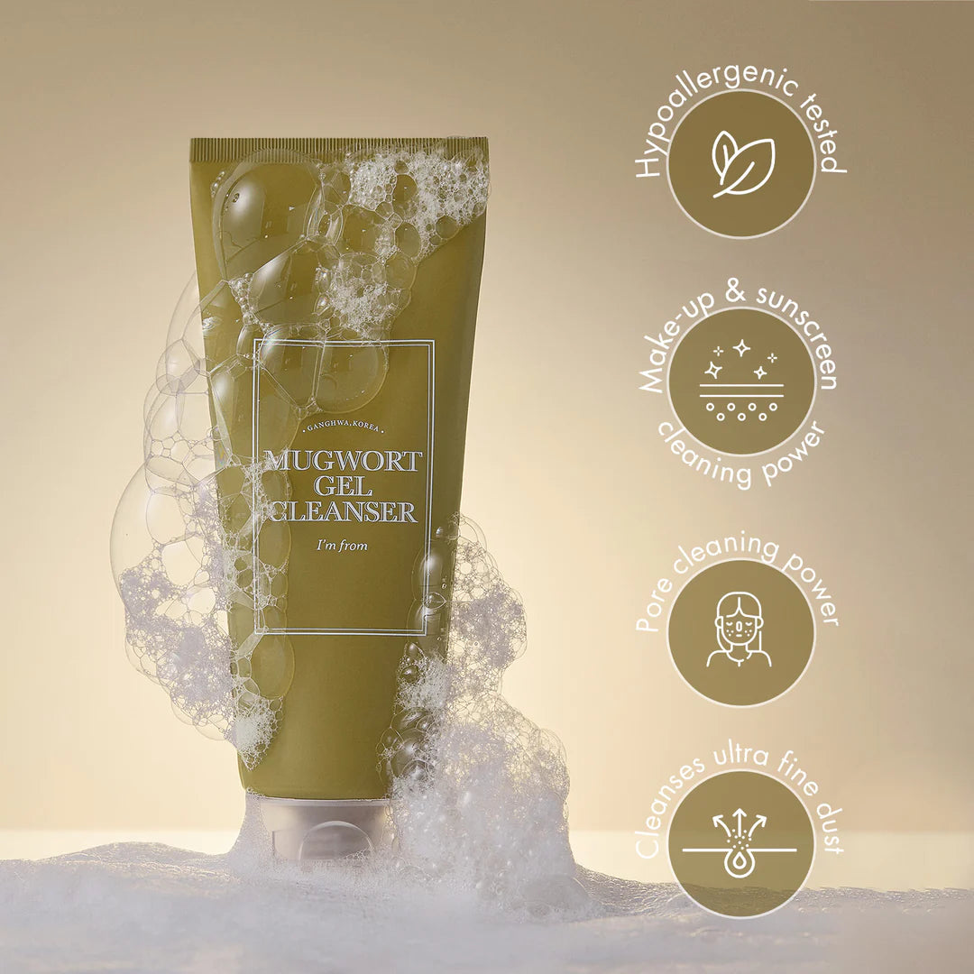 I'm From - Mugwort Gel Cleanser (150ml)-thekimyoung.com