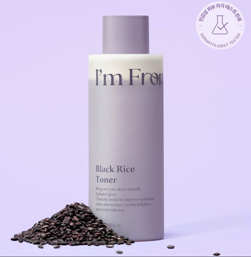 I'm From - Black Rice Toner (150ml)-thekimyoung.com