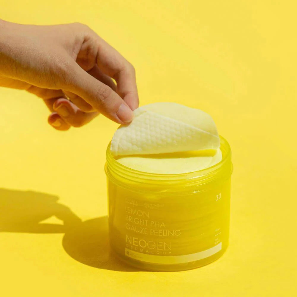 NEOGEN - Dermalogy Lemon Bright PHA Gauze Peeling 190ml, 30 Pads-thekimyoung.com
