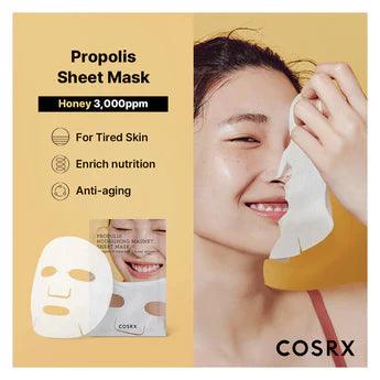 COSRX Full Fit Propolis Nourishing Magnet Sheet Mask (10 Sheets) Facial Mask COSRX