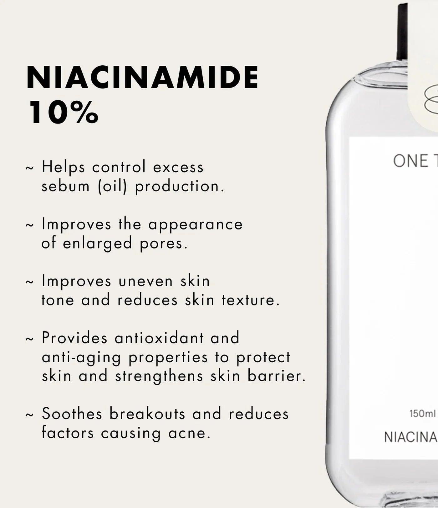 [ONE THING] Niacinamide 10% Toner 300ml-thekimyoung.com