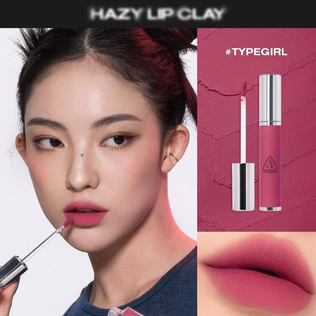 3CE Hazy Lip Clay 4g (12 Colors) LIP TINT 3CE TYPEGIRL