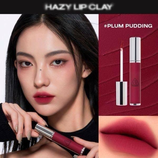 3CE Hazy Lip Clay 4g (12 Colors) LIP TINT 3CE PLUM PUDDING
