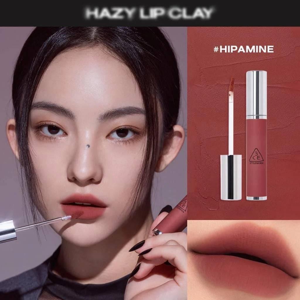 3CE Hazy Lip Clay 4g (12 Colors) LIP TINT 3CE HIPAMINE