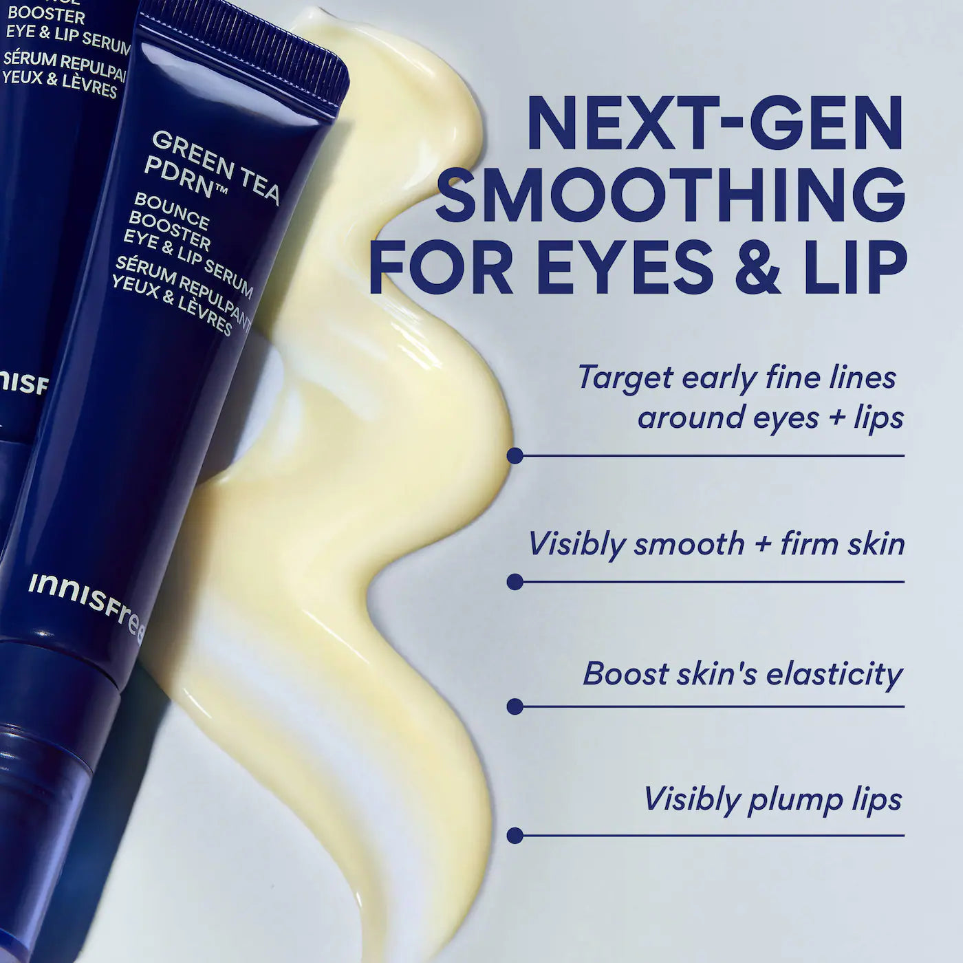 innisfree Green Tea PDRN™ Bounce Booster Eye & Lip Serum-thekimyoung.com