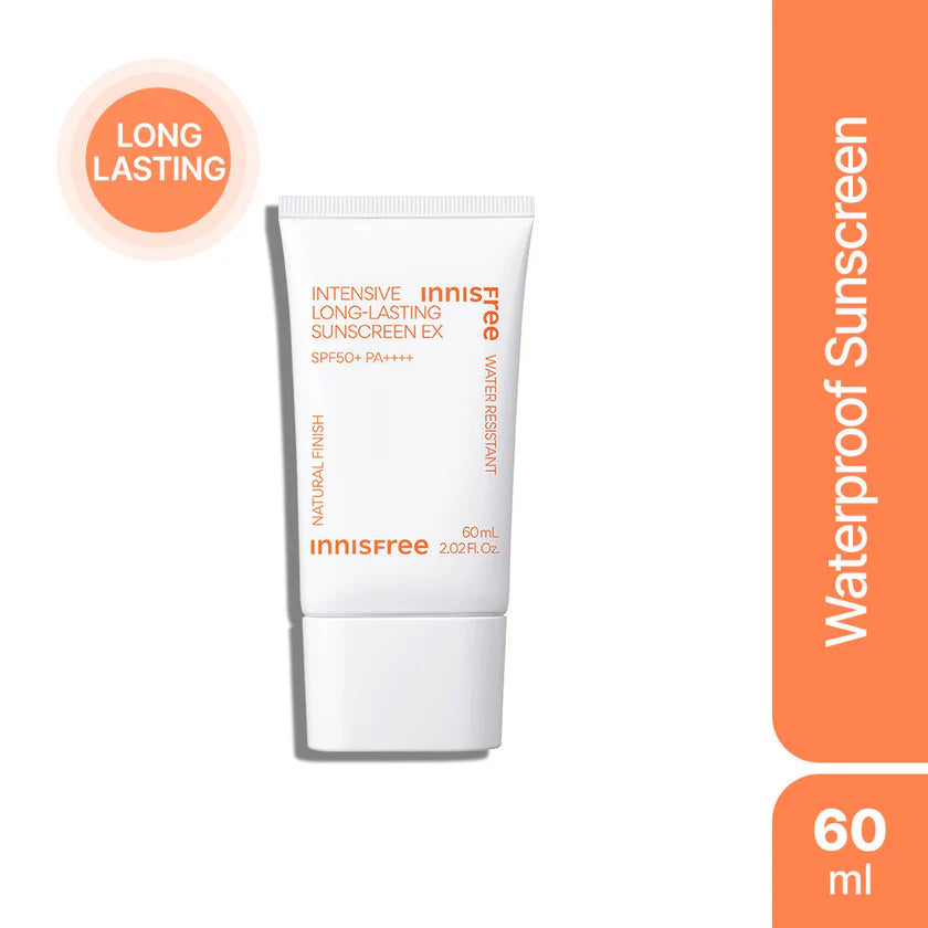 innisfree Intensive Long-lasting Sunscreen EX SPF50+ PA++++ 60ml-thekimyoung.com