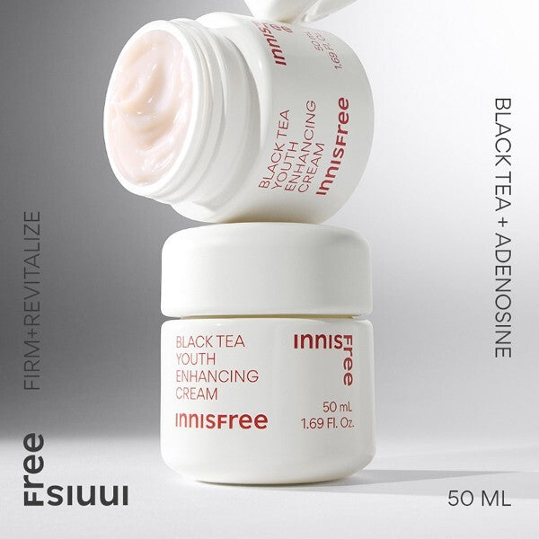 innisfree Black Tea Youth Enhancing Cream 50ml Face Cream innisfree