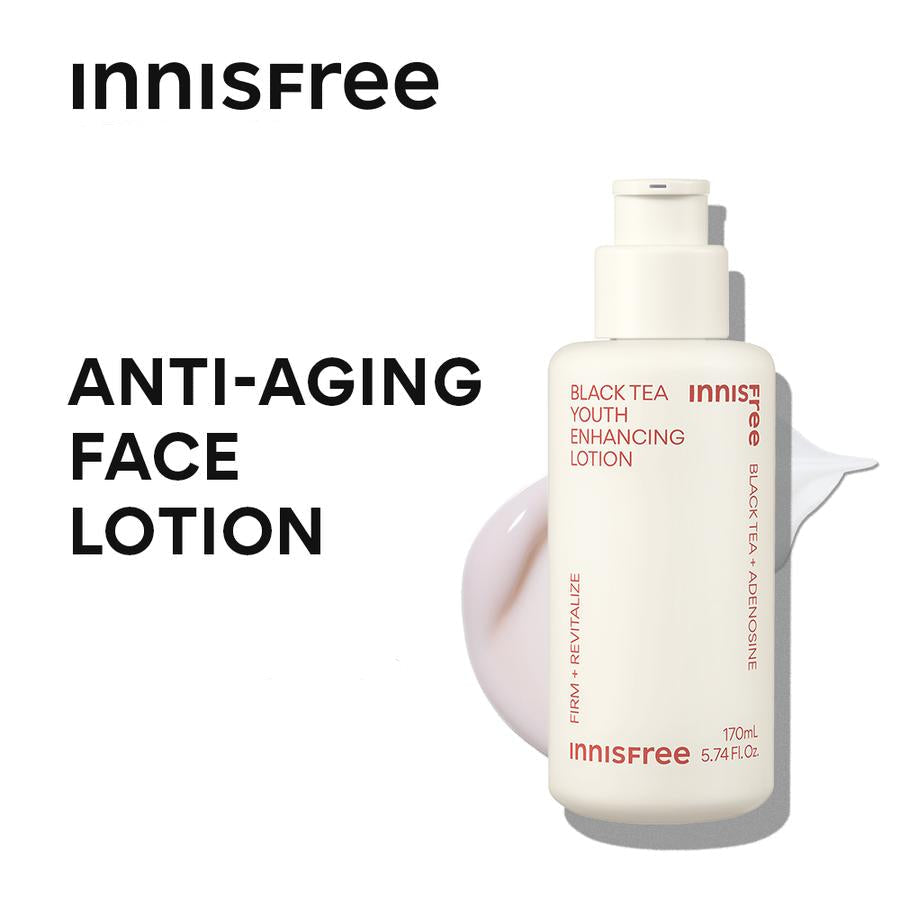 innisfree Black Tea Youth Enhancing Lotion 170ml Face lotion innisfree