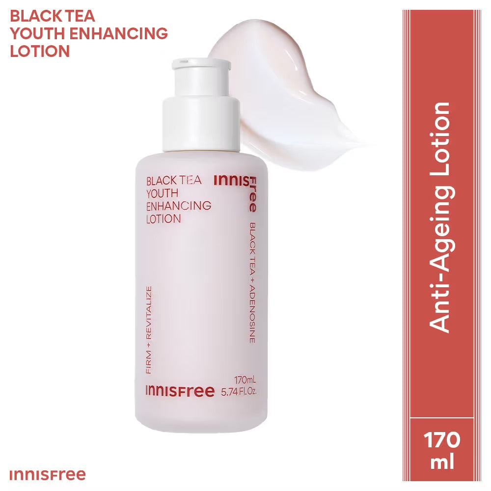 innisfree Black Tea Youth Enhancing Lotion 170ml Face lotion innisfree