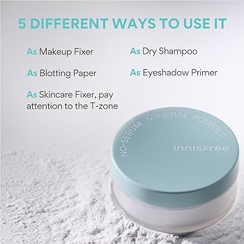 innisfree NO-SEBUM MINERAL POWDER 5g Finish Powder innisfree