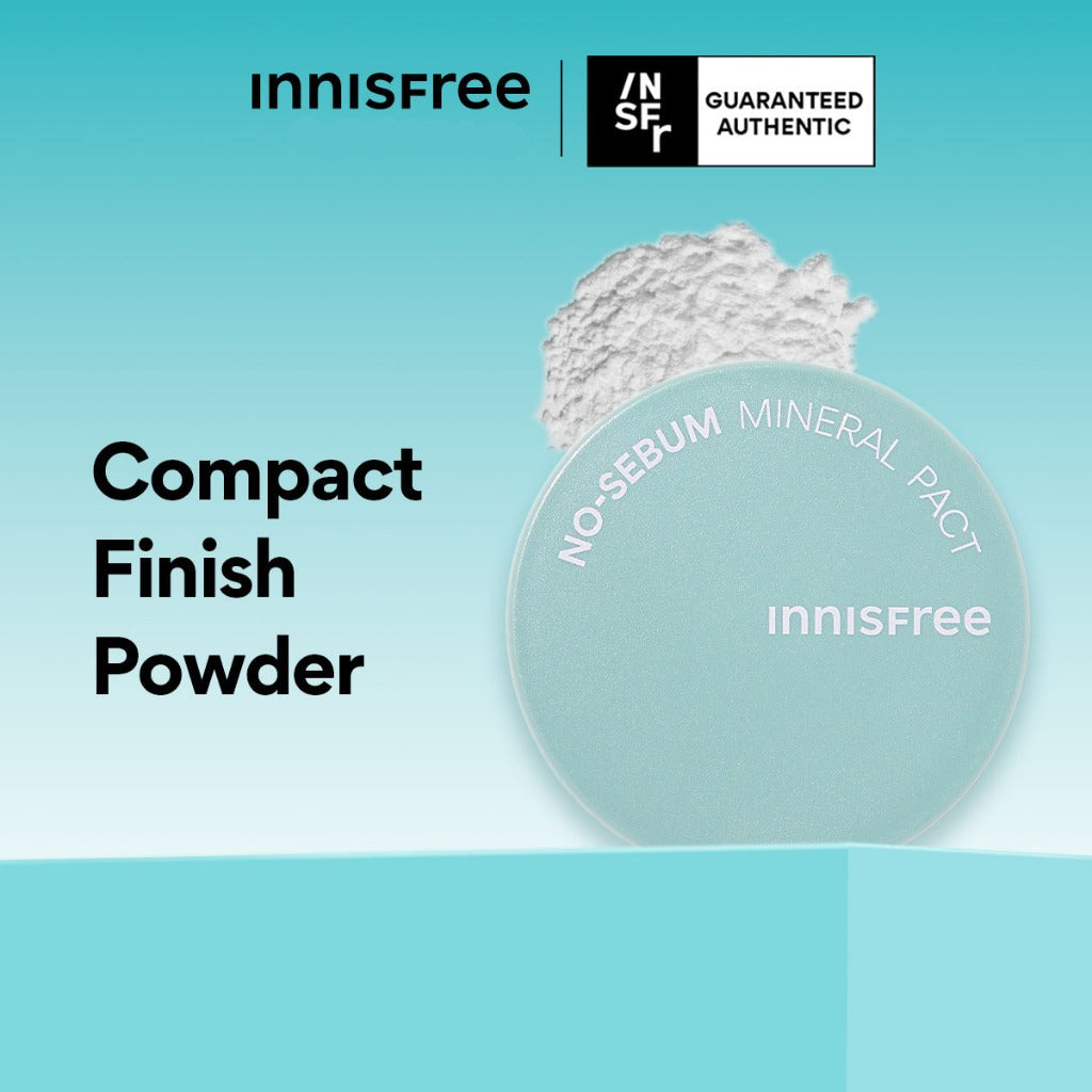 innisfree No Sebum Mineral Pact 8.5g Finish Powder innisfree