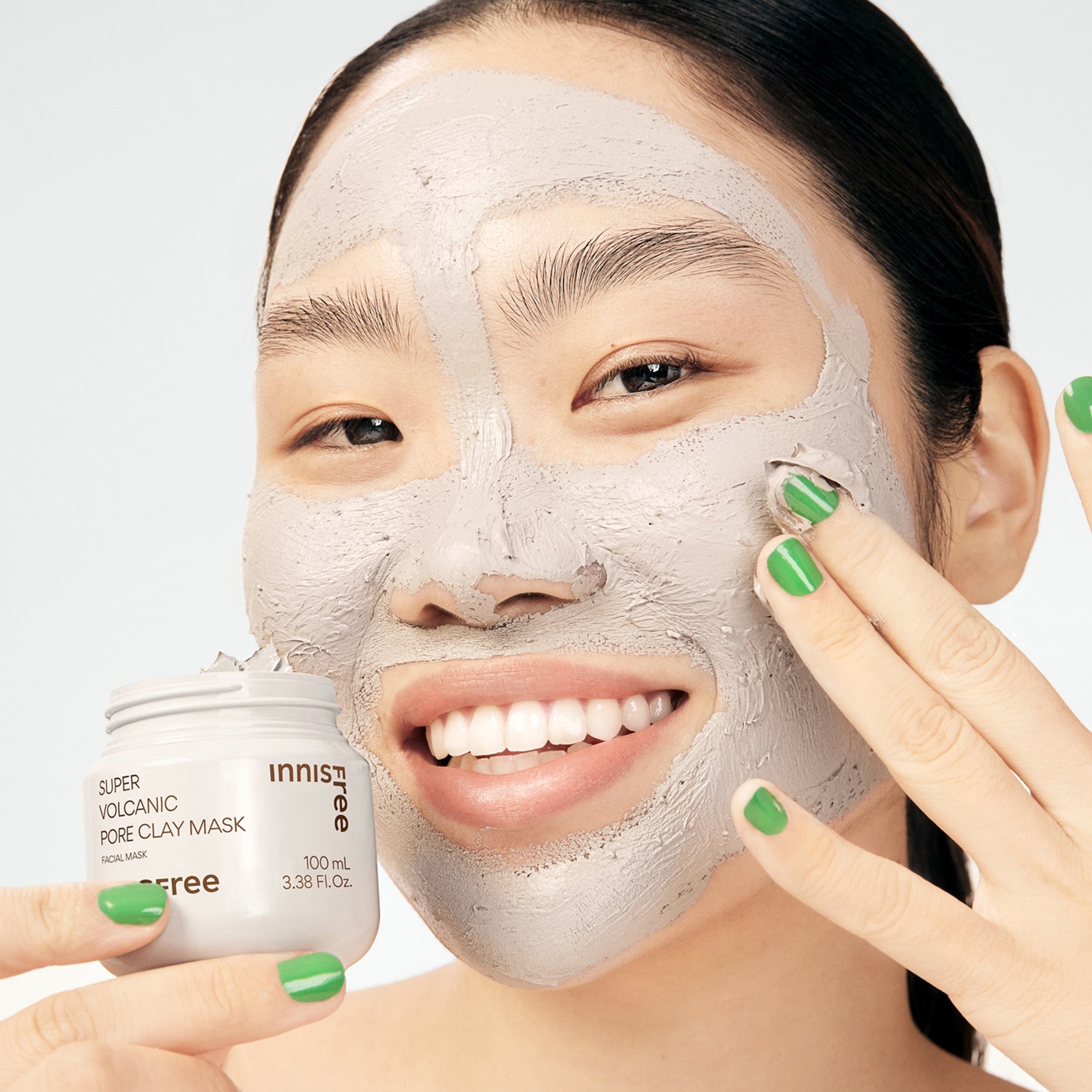 innisfree Super Volcanic Pore Clay Mask 100ml-thekimyoung.com
