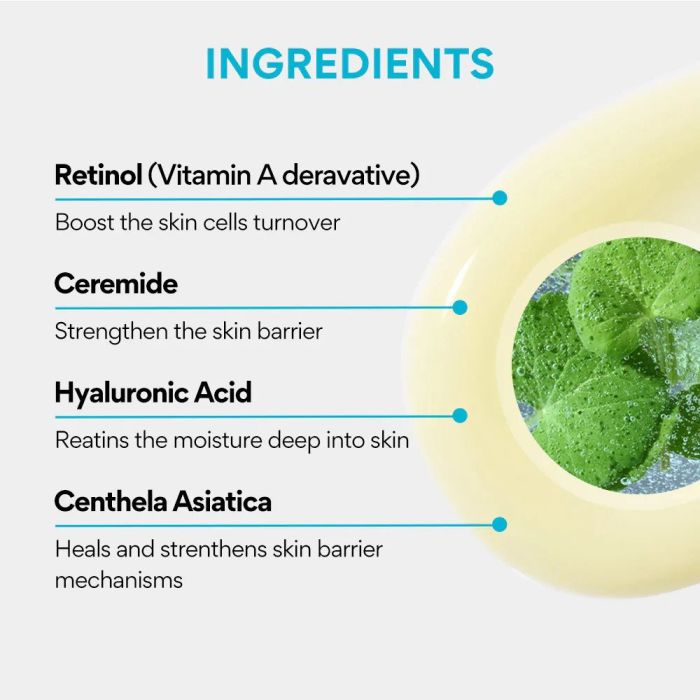 innisfree Retinol Cica Repair Ampoule - Soothing Pore & Blemish Care-thekimyoung.com