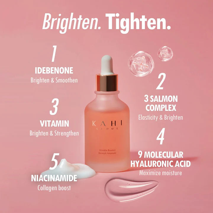 KAHI - Wrinkle Bounce Blemish Ampoule 50ml-thekimyoung.com