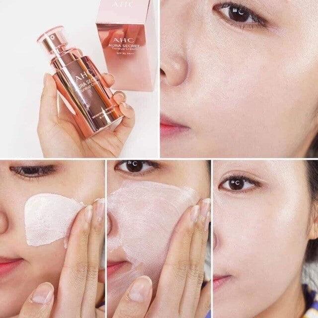AHC AURA SECRET TONE UP CREAM SPF30 PA++ 50ml X 2ea Tone Up Cream AHC