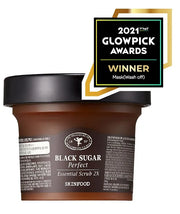 Skinfood Black Sugar Perfect Essential scrub 2X-thekimyoung.com