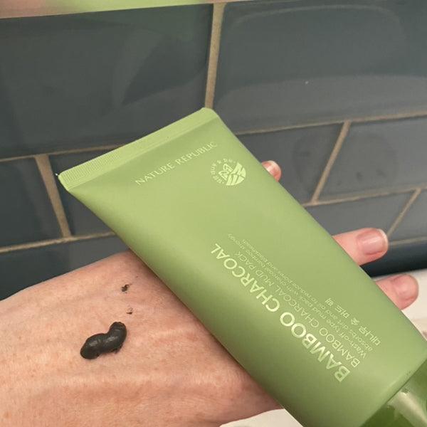 [NATURE REPUBLIC] Bamboo Charcoal Mud Pack 150g-thekimyoung.com