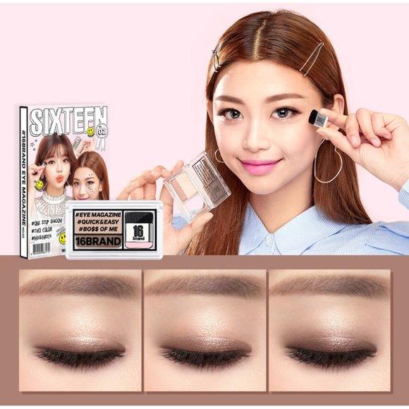 16BRAND Sixteen Eye Magazine (7colors) EYESHADOW 16BRAND #2 HELLO MONDAY
