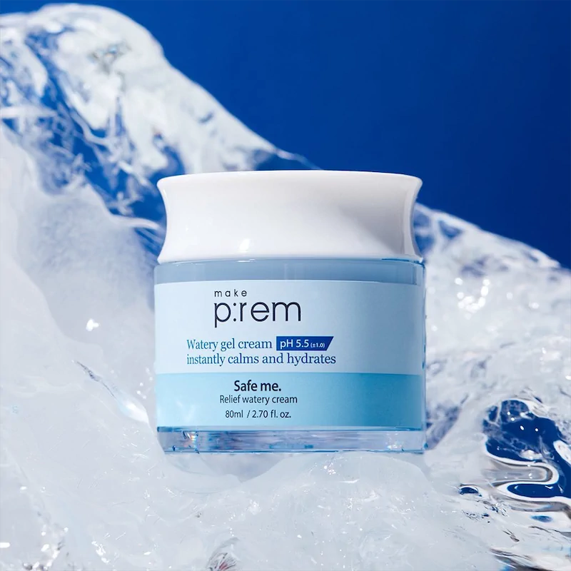 make p:rem Safe Me. Relief Watery Cream 80ml+80ml Face Cream make p:rem
