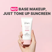 make p:rem Soothing Pink Tone Up Sun Cream SPF 50+ PA++++ 50ml+50ml Sunscreen make p:rem