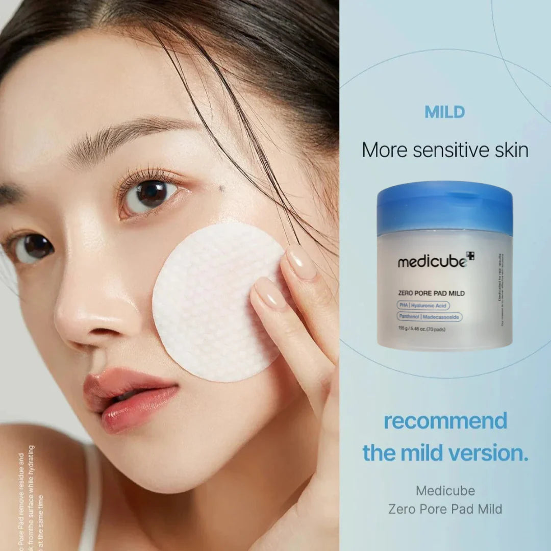 medicube Zero Pore Pad Mild 155g (70 Pads) Toner Pad medicube