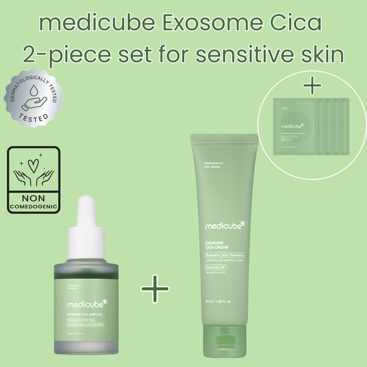 medicube Exosome Cica 2-piece set for sensitive skin-thekimyoung.com