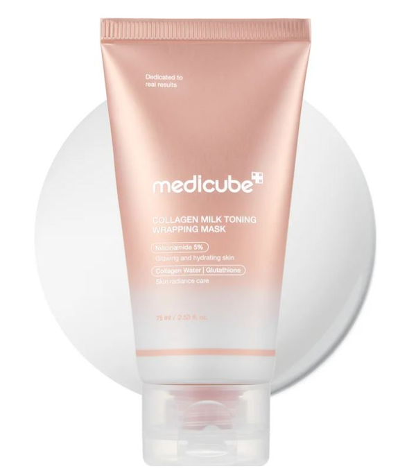 medicube Collagen Milky Glow Daytime Wrapping Mask 75ml-thekimyoung.com