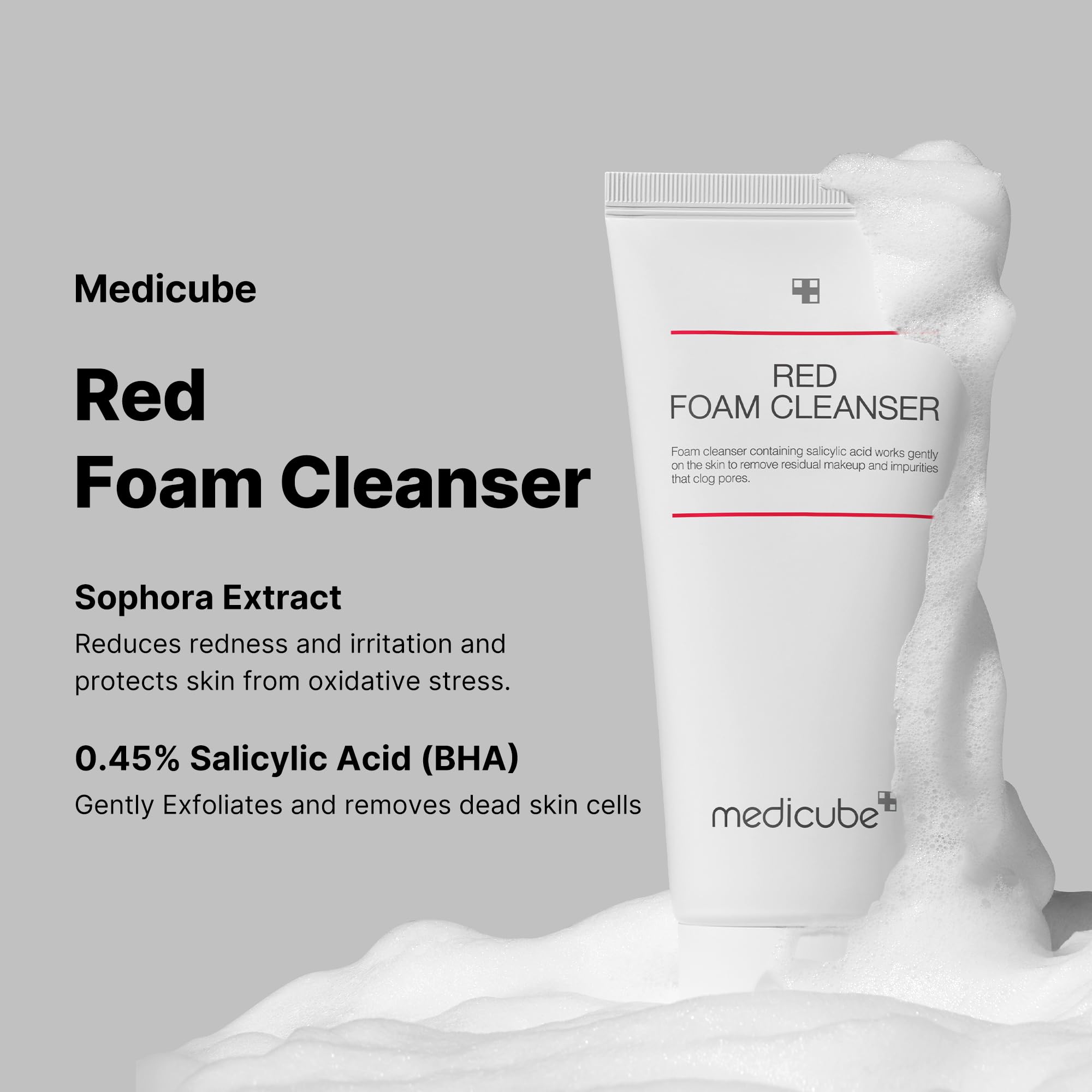medicube Red Foam Cleanser 120ml Cleansing Foam medicube