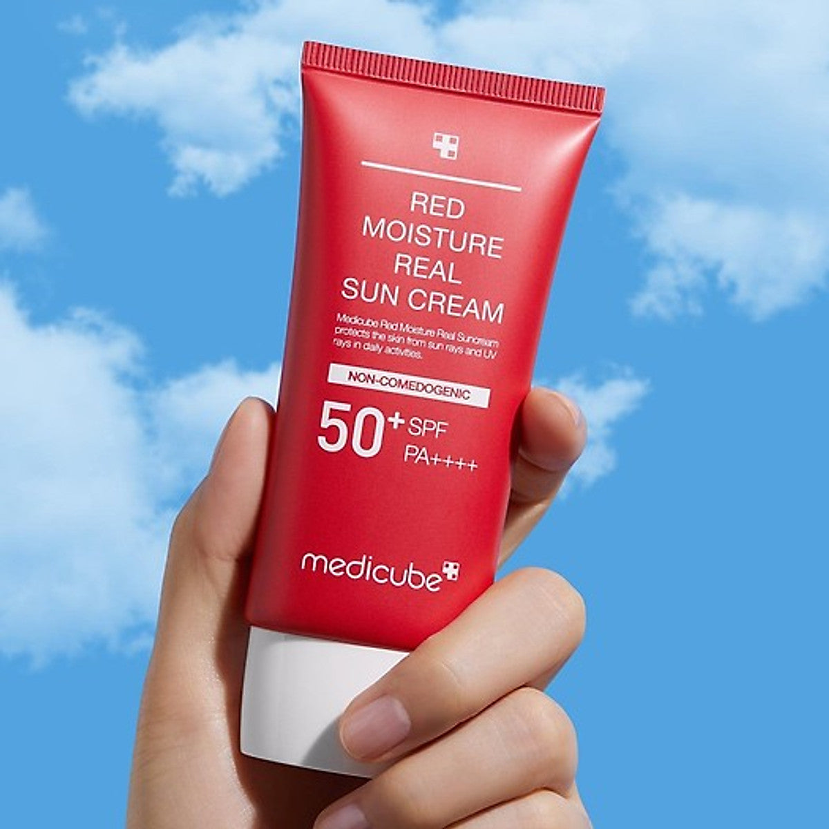 medicube Red Moisture Real Sun Cream 50ml-thekimyoung.com