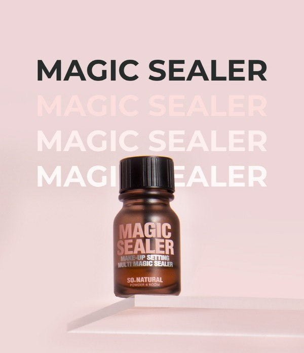 SO NATURAL Magic Setting Sealer - Make Up Setting Multi Magic Sealer Makeup Setting Fixer so natural